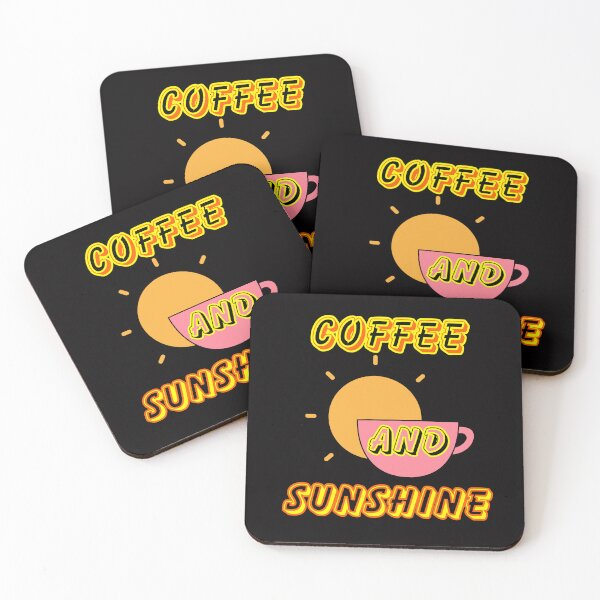Item preview, COFFEE AND SUN designed and sold by stickersrafisa.