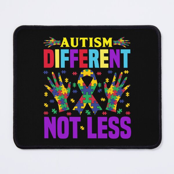 Item preview, Autism Different Not Less - Autistic Gril Boy autism Awareness designed and sold by Smix Pixels.