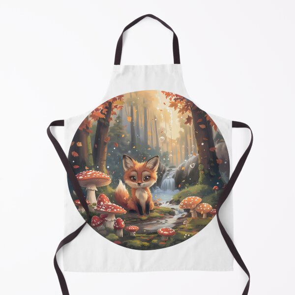 Item preview, Whimsical Woodland: Fox's Peek designed and sold by AI-Only Creations.