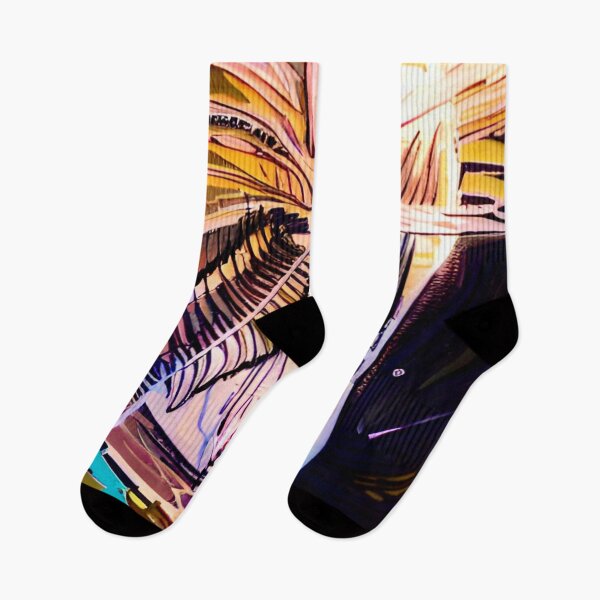 Aperçu de l'œuvre Palmier abstrait créée et vendue par MatrixTattoo.