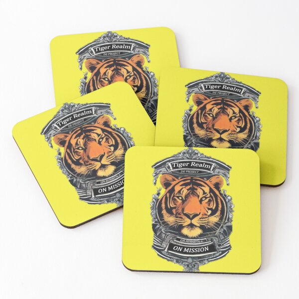 Item preview, King Tiger Realm On Mission Design Zoo Pals designed and sold by sportsimpact.