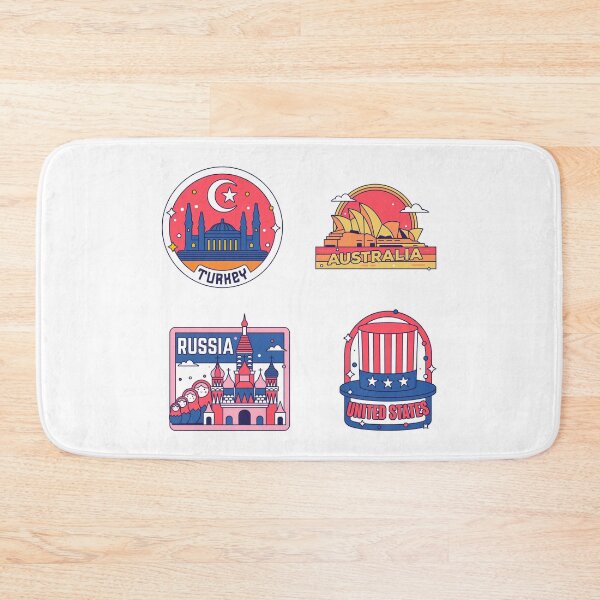 Item preview, four beautiful destinations to have an unforgettable vacation designed and sold by huape.