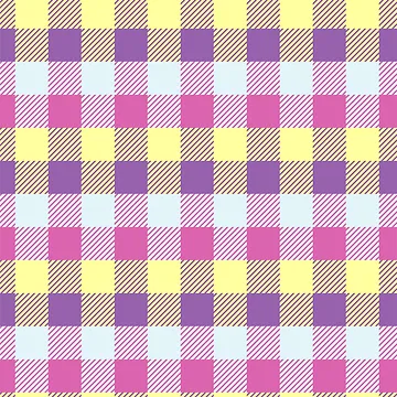 Artwork thumbnail, Spring Plaid by RabbitHeartArt