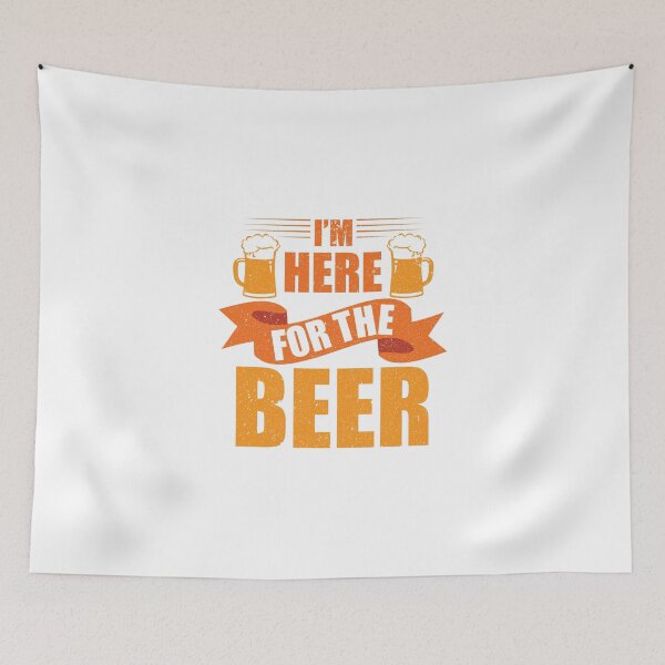 Item preview, I'm here for the beer designed and sold by ShopMaxiDesigns.