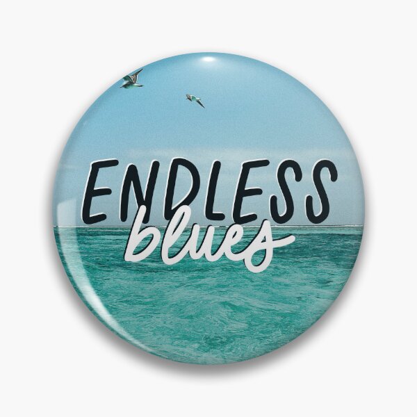 Item preview, Endless Blues Ocean designed and sold by Hey, Lex.