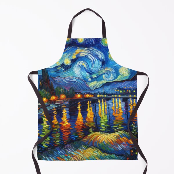 Item preview, Stary night on the river designed and sold by caroldarlene.