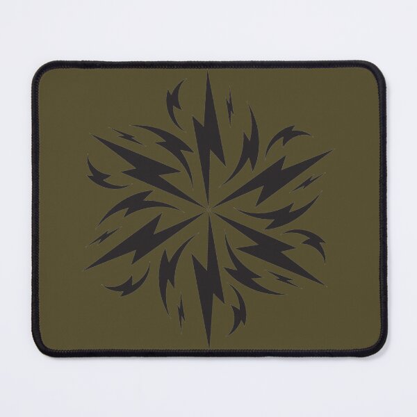 Item preview, Design-2-Black-Lightning Bolts As Swirling Power Shards Inside Interrelated Conscious Relevance designed and sold by markmm9.