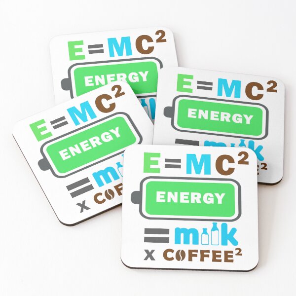 Item preview,  E=MC2 Energy = Milk X Coffee 2 designed and sold by Echonn.