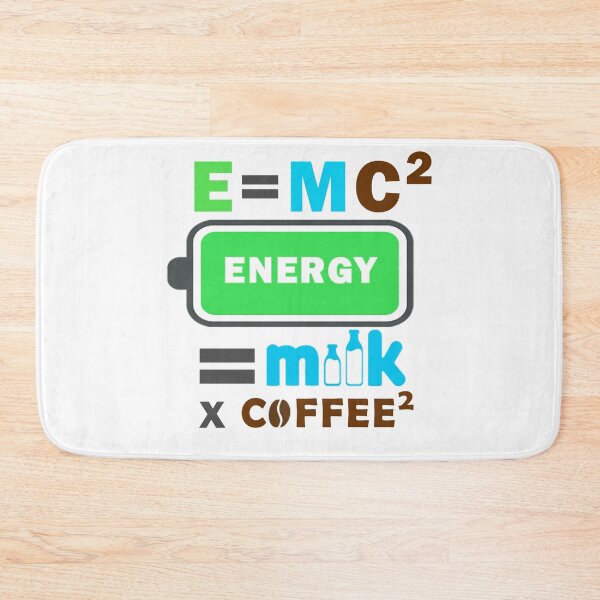 Item preview,  E=MC2 Energy = Milk X Coffee 2 designed and sold by Echonn.