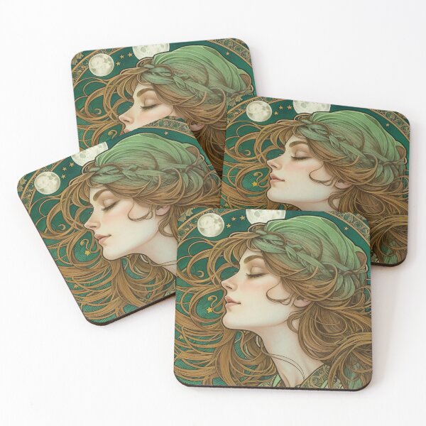 Item preview, Eleonora - Timeless Elegance: Mucha-inspired beauty designed and sold by BPMagic.