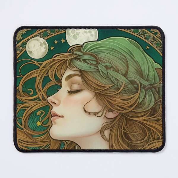 Item preview, Eleonora - Timeless Elegance: Mucha-inspired beauty designed and sold by BPMagic.