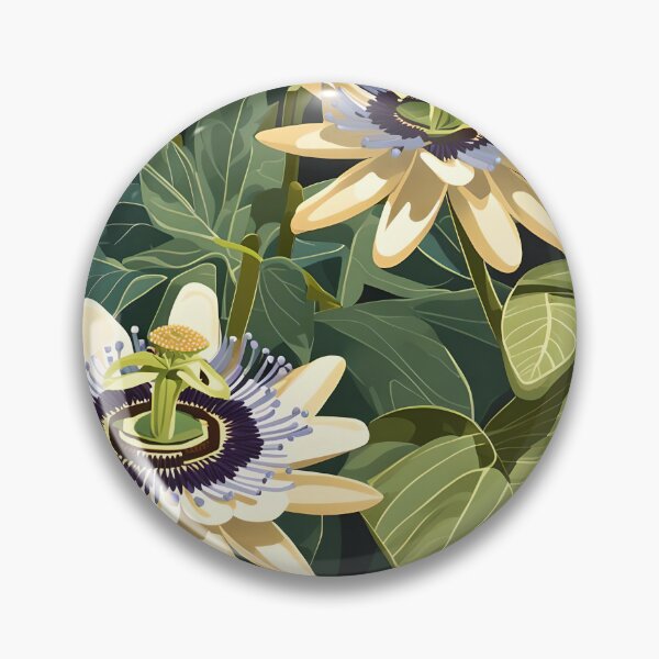 Item preview, Passiflora Wallpaper  designed and sold by VeiledVision.