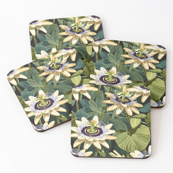 Item preview, Passiflora Wallpaper  designed and sold by VeiledVision.