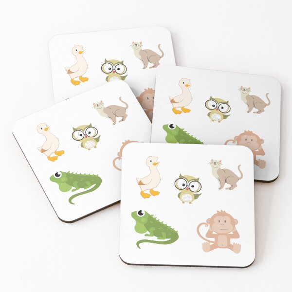 Item preview, cute little animals that live free in the wild world designed and sold by huape.