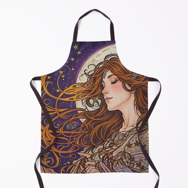 Item preview, Luise - Timeless elegance: Mucha-inspired beauty designed and sold by BPMagic.