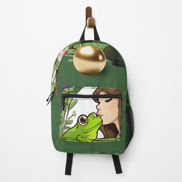 Item preview, The frog king and the princess, fairy tale illustration, T-shirts for girls designed and sold by coloursforkids.