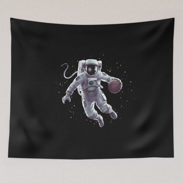 Item preview, Astronaut playing basketball designed and sold by Novsky.