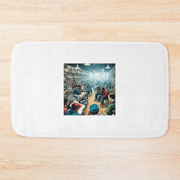 Item preview, Record shop designed and sold by OldSchoolRetro.