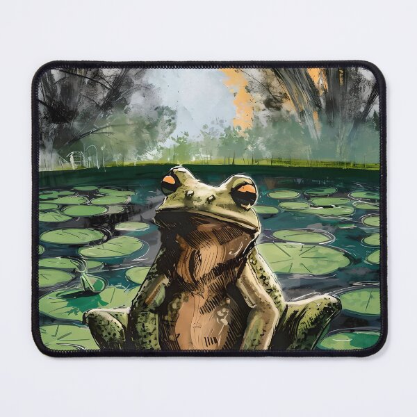 Item preview, Frog on the pond designed and sold by Tajdi.