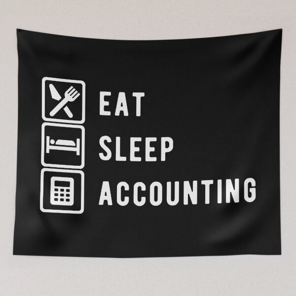 Item preview, Eat Sleep Accounting designed and sold by Turie.
