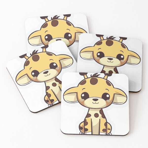 Item preview, Cute giraffe vector art designed and sold by Zedock.