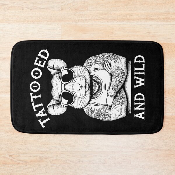Item preview, Tattooed And Wild Funny Inked Hamster Animal Tattoo Lover designed and sold by GrandeDuc.