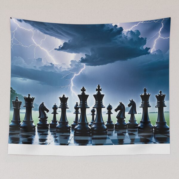 Item preview, Chess Thunderstorm designed and sold by Planetporridge.