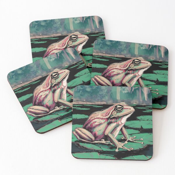 Item preview, Froggy on the pond designed and sold by Tajdi.