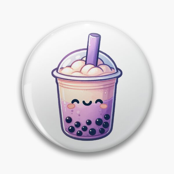 Item preview, Cute Taro Bubble Tea  designed and sold by Emitropy.