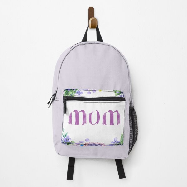 Item preview, Madre en tonos morados con flores designed and sold by Cata-mcd.