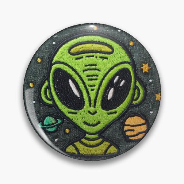 Item preview, Iron cool alien sticker designed and sold by S-ZYBI.