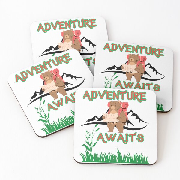 Item preview, ADVENTURE AWAITS YOU designed and sold by stickersrafisa.