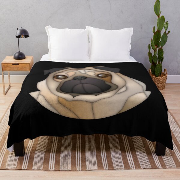 Item preview, Pug, doggo, pet, cute dog designed and sold by mykkonn.