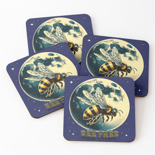 Item preview, BEE FREE A Bee's Space Odyssey:  Cosmic Quest FREE BEE designed and sold by leyfinder.