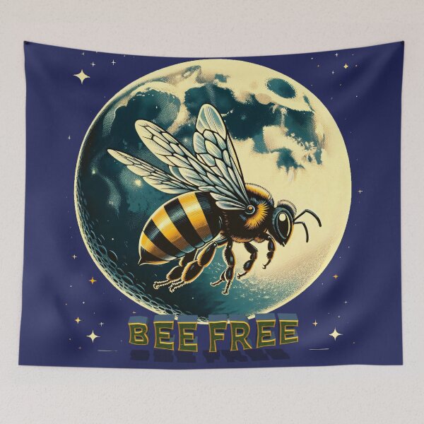 Item preview, BEE FREE A Bee's Space Odyssey:  Cosmic Quest FREE BEE designed and sold by leyfinder.