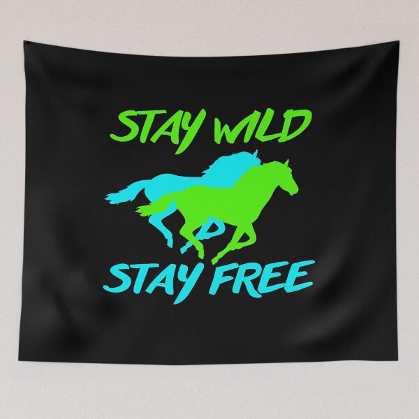 Item preview, STAY WILD, STAY FREE designed and sold by stickersrafisa.