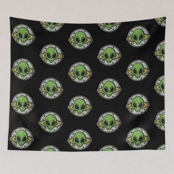 Item preview, Iron cool alien sticker designed and sold by S-ZYBI.