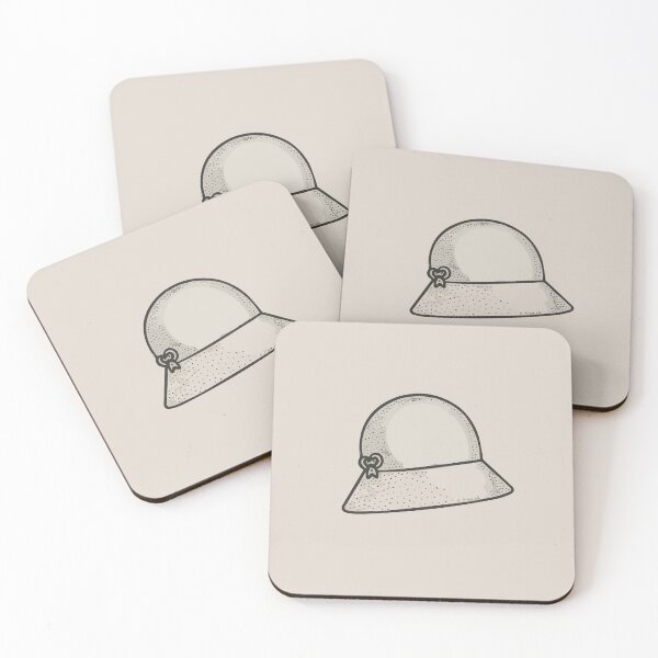 Aperçu de l'œuvre Dessin au trait d'un chapeau cloche créée et vendue par design-you-love.