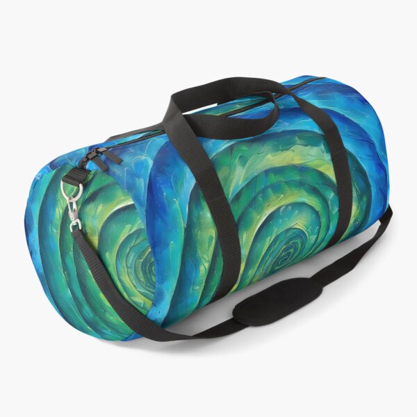 Item preview, infinity spiral in blue and green designed and sold by dcrc.