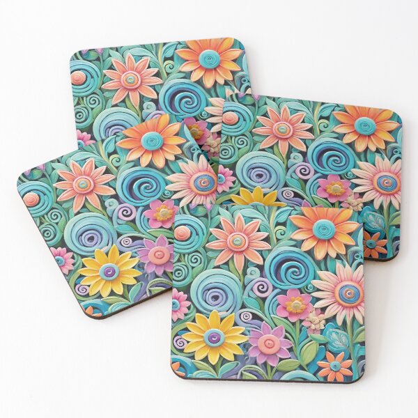Item preview, Flower field designed and sold by Rooklife.