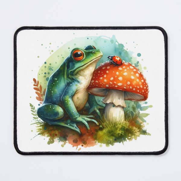 Artikelvorschau, Frosch, Marienkäfer und Fliegenpilz entworfen und verkauft von Batshirt.