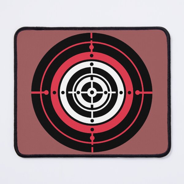 Item preview, Red and White Shooting target designed and sold by AdamMuranski.