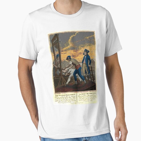 Vista previa del artículo con la obra «Maximilien Robespierre», diseñado y vendido por timothybeighton.