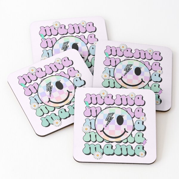 Item preview, smiley mama daisy retro design designed and sold by DesignsNMSB.