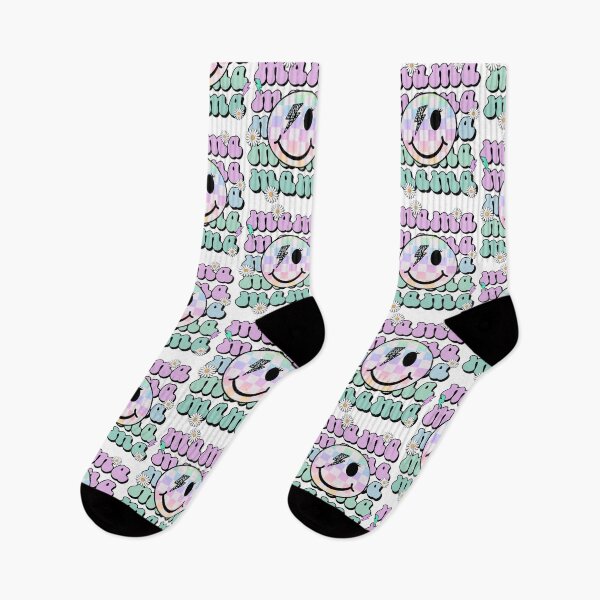 Item preview, smiley mama daisy retro design designed and sold by DesignsNMSB.