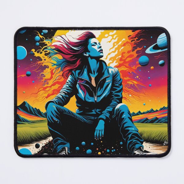 Item preview, Colorful Portrait – Graphic Art designed and sold by well3eyond.