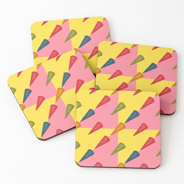 Item preview, bright waffle cones designed and sold by AvotArt.