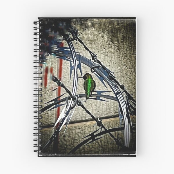 Item preview, Hummingbird and Barbed Wire designed and sold by Phoenix Artifex.