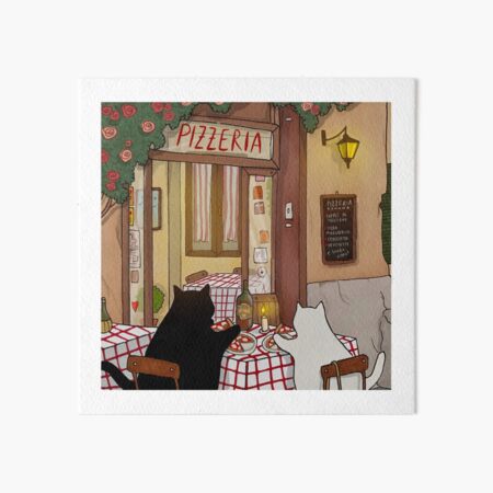 Item preview, Stanis at the Pizzeria designed and sold by Stanis the Cat.