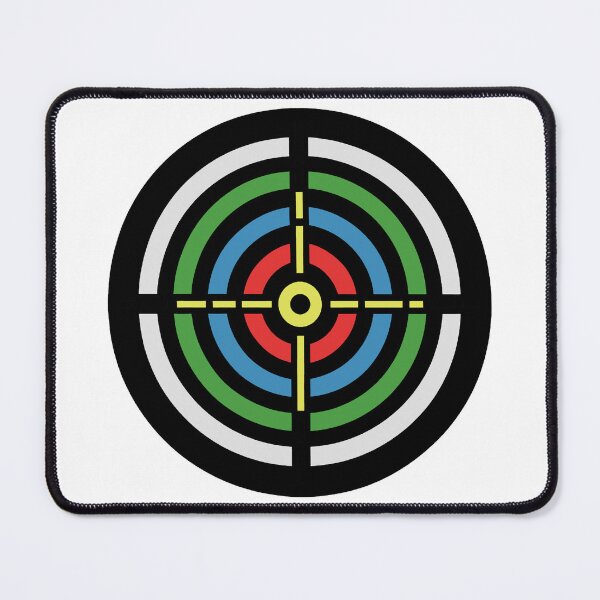 Item preview, Colored shooting target designed and sold by AdamMuranski.